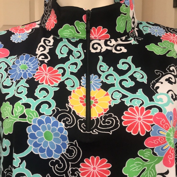 Ibkul Golf/Tennis/Athleisure 1/4 Zip L/S Top, NWT! - Picture 3 of 9